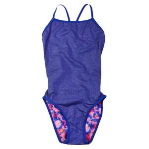 HOOG triangular one-piece swimsuit for women with shiny silk thin flashing sexy professional belly covering and slim high, medium and low slit swimsuit