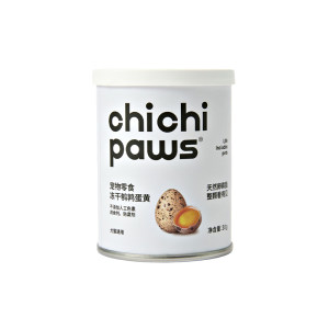 
chichipaws freeze-dried quail egg yolk cat snacks lecithin nutrition paired with dog snacks main food mixed meal