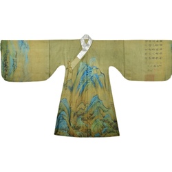Cherish The National Style And Ming Dynasty Hanfu, Thousands Of Miles Of Mountains And Rivers, Taoist Robes For Men And Women, Chinese Style Printed Gauze, Spring, Summer And Autumn Styles