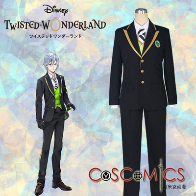 taobao agent [COSPLAY clothing / distorted Wonderland / Sleeping beauty 寮 Silver uniform set