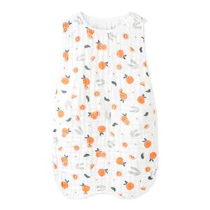 
Baby sleeping bag children's anti-kick quilt spring and autumn summer air-conditioned room gauze pure cotton baby vest sleeping with thin quilt