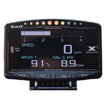 
Surprise lufi multifunctional obd air-fuel ratio water temperature meter