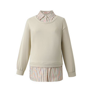 Fisher-Price maternity wear new versatile T-shirt top sweatshirt spring and autumn denim maternity pants two-piece suit spring wear