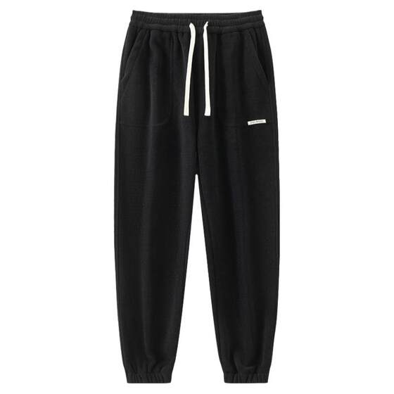 
Reli plus velvet thickened corduroy pants for men in autumn and winter 2025 new tying pants for men's sports and casual sleep pants for men