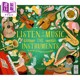 发声音乐书 乐器 Listen to the Music The Instruments 英文原版 儿童绘本 活动玩具书 精装精品绘本 进口童书