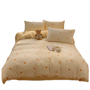
Class A bedding four-piece set pure cotton 2026 new bed sheet quilt cover student dormitory three-piece set 4