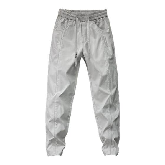 
Summer thin men's fashionable outdoor sports casual pants, versatile ins trendy brand loose leg-tie straight-leg jacket pants