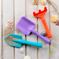 Пластиковый пляжный песок, игрушка, детская лопата, набор инструментов для мальчиков и девочек, увеличенная толщина