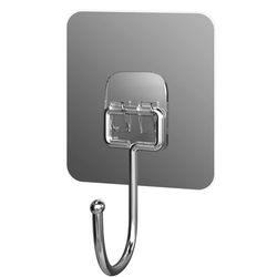 Special hook for big white walls without trace stainless steel hook