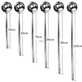 Ложка из нержавеющей стали, длинная палочка для смешивания для коммерческого использования, увеличенная толщина