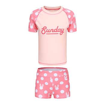 Decathlon children's swimsuit girl middle school children
