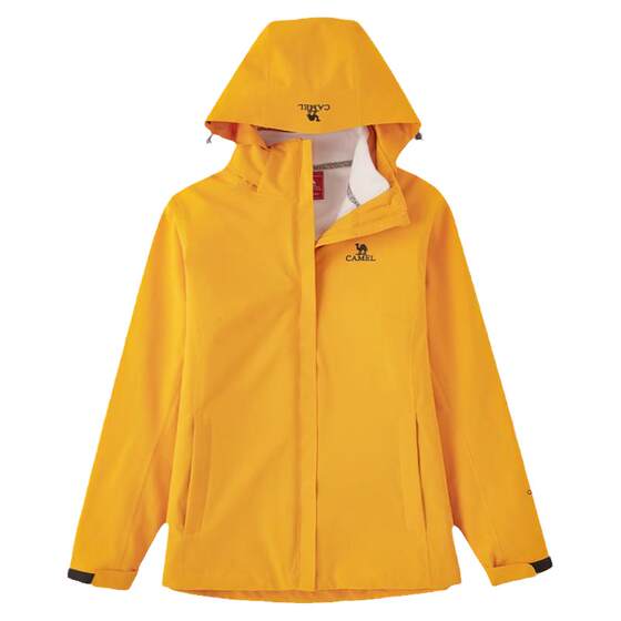 
Camel Millet Yellow Jacket Women's Three-in-One Windproof and Waterproof Dopamine Jacket Western Sichuan Travel Outdoor Mountaineering Wear