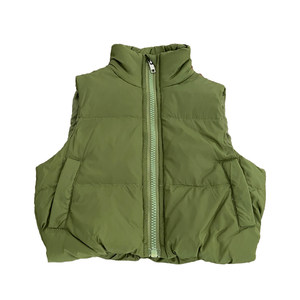 
Boys' winter down vest suit, baby boy's Korean style vest, thickened warm sweater, baby's all-match jeans