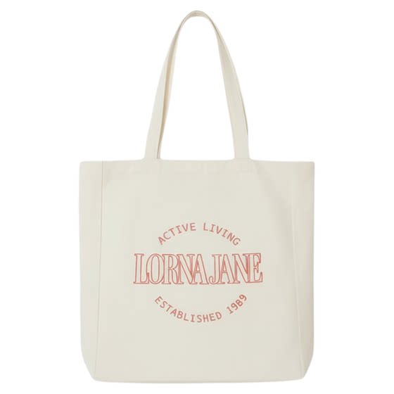 Lorna Jane Canvas Tote Bag Casual Trend Large Capacity Handheld Sports Bag VALENTINES Canvas Bag