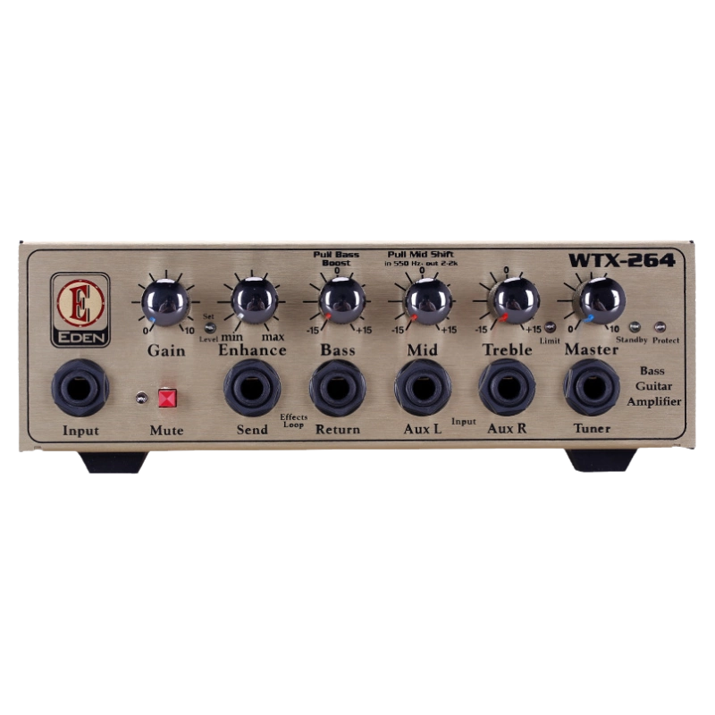 美國Eden WTX-264 WTX264 電貝斯貝斯箱頭貝斯兩件式音箱箱頭音響