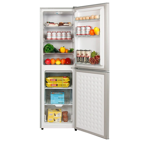 [Первая энергетическая экономия] Холодильник. Домохозяйство небольшое двойное арендование домов общежитие охлаждение холодильник с электрическим холодильником электрический холодильник