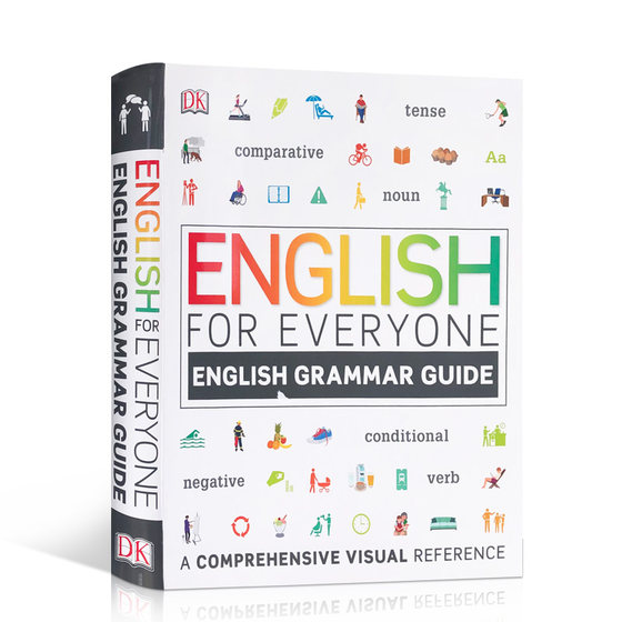 DK人人学英语语法DK English for Everyone Grammar Guide综合训练参考书自学托福雅思备考工具书englishforeveryone英文原版