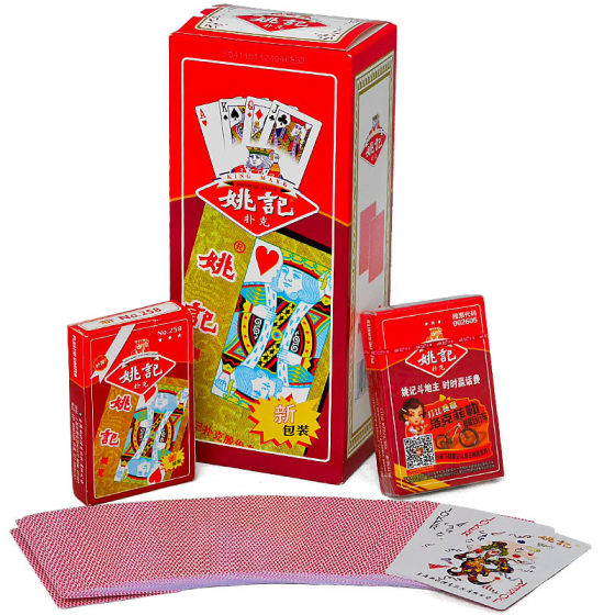 
Yaoji Poker Flagship Authentic Store Puke Doudizhu thickened cardboard whole box 100 pairs wholesale 258 eggs