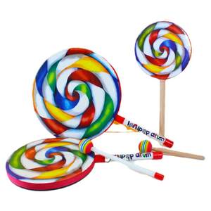 
Kindergarten early education lollipop drum children's hand drum beat drum beat performance music lesson textbook Orff instruments