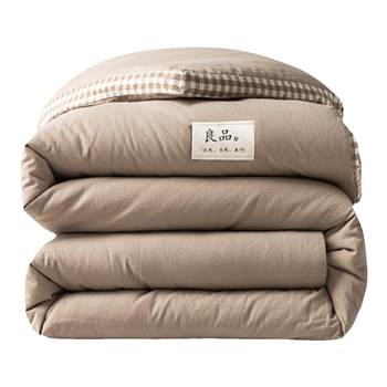 Muji soybean student dormitory in spring and autumn quilt in summer