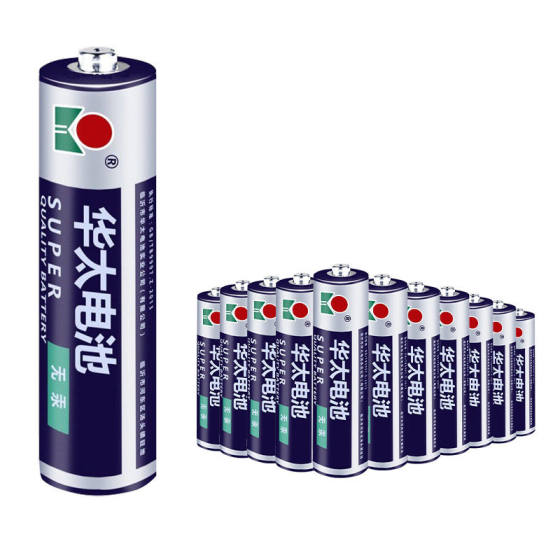 
Huatai No. 7 battery AAA carbon No. 7 children's toy wireless mouse No. 5 battery R6p remote control car toy battery r03 electronic scale air conditioner TV remote control No. 5 1.5v wholesale