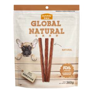 
McFoody Puppy Snacks Teething Beef Sticks Pet Teddy Bichon Small Dog Training Reward 360g