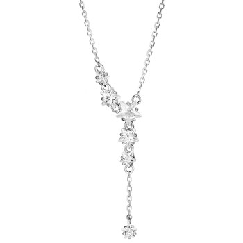 Kaders925 Silver Woman Shine Shipbin Necklace