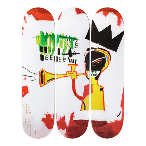 比利时The Skateroom 装饰滑板 Basquiat 巴斯奎特 Trumpet