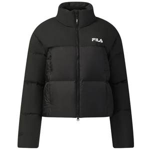 
Yang Mi's same style FILA down jacket 2025 winter new loose short style sports RGB colorful down jacket for women