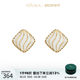 Fellala 오리지널 디자인 짠 메모리 심플하고 우아한 중국 스타일 귀걸이 라이트 럭셔리 틈새 귀걸이