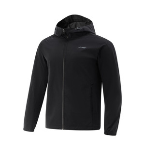 
Li Ning 25 new autumn men's fitness sports series casual and versatile water-repellent sports windbreaker AFDV675