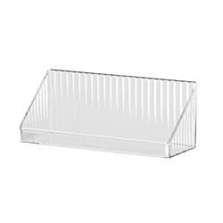 Mirror cabinet storage box, partition classification without punching