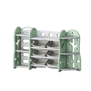
Children's toy storage rack Baby storage toy rack classification and sorting box Kindergarten bookshelf Picture book shelf storage cabinet
