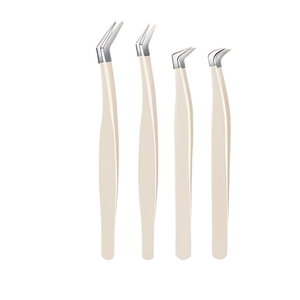 
Dolphin high-precision false eyelash tweezers professional grafting tool for gold feather tweezers for beginners eyelash artists and beginners