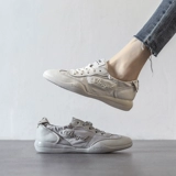 Легкие летние беговые кроссовки, тканевые белые кеды, коллекция 2023