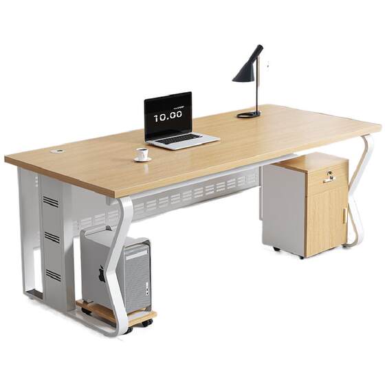 
Office computer desk single simple modern office boss desk manager desk staff desk employee desk staff desk staff position