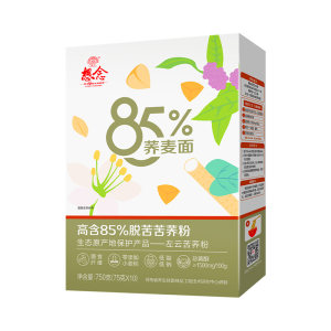 
Miss 85% buckwheat noodles, dried noodles, low fat, low sodium, containing dietary fiber, cereals, no wheat flour