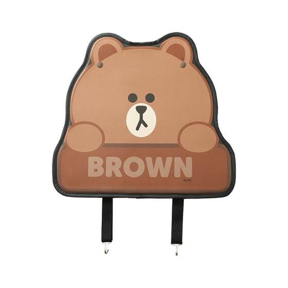 Cute car anti -kick pad back row universal cartoon seat back seat anti -grinding cushion children's car inside back to prevent dirt