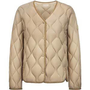 
Bosideng's new lightweight down jacket for women, short, versatile V-neck, parent-child style, three-proof jacket, Keluli