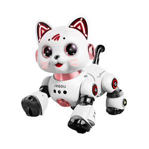 
2026 new ai intelligent robot cat and dog children's toy artificially programmed electric remote control birthday gift for boys and girls
