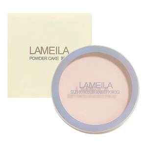 Dry and wet powder powder fixed makeup powder, noodles, oil control, long -lasting makeup foundation foundation concealer matte fog surface grinding skin makeup