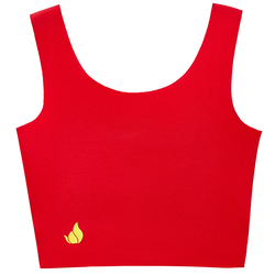 Suyiyi Children's Red Vest, Year Of The Dragon, 12-year-old Girl's Bra, 13-year-old Girl's Birth Year, Red Developmental Period Underwear