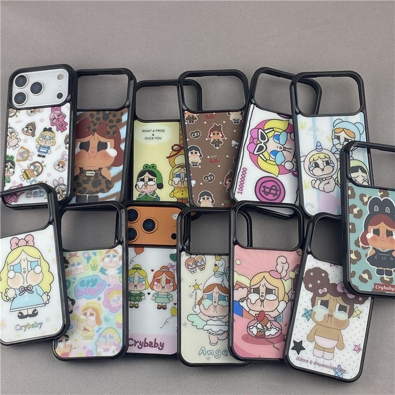 Cute Cartoon Character i 12 Phone Cases for iPhone 17, 16, 15, 14 and 13