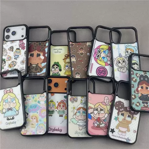 Cute Cartoon Character i 12 Phone Cases for iPhone 17, 16, 15, 14 and 13