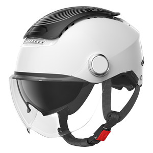 
Two Little Bees 3C certified electric motorcycle helmet for men and women summer sun protection half helmet four seasons breathable safety helmet