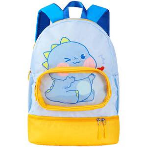 
Children's swimming bag dry and wet separation boys and girls waterproof storage bag outdoor swimming wash youth backpack