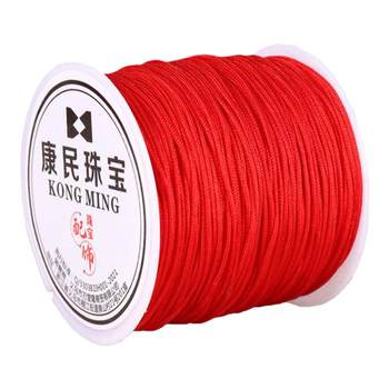 No. 72 jade thread hand-woven bracelet gold pendant rope