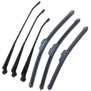 Electric battery tricycles wiper electric senior pedaling four -wheel car rainwater wiper gum universal wiper arm