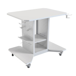 Clampable arm mobile computer desk game PS5 storage