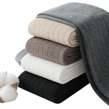 Girls pantyhose in autumn and winter children's leggings plus velvet